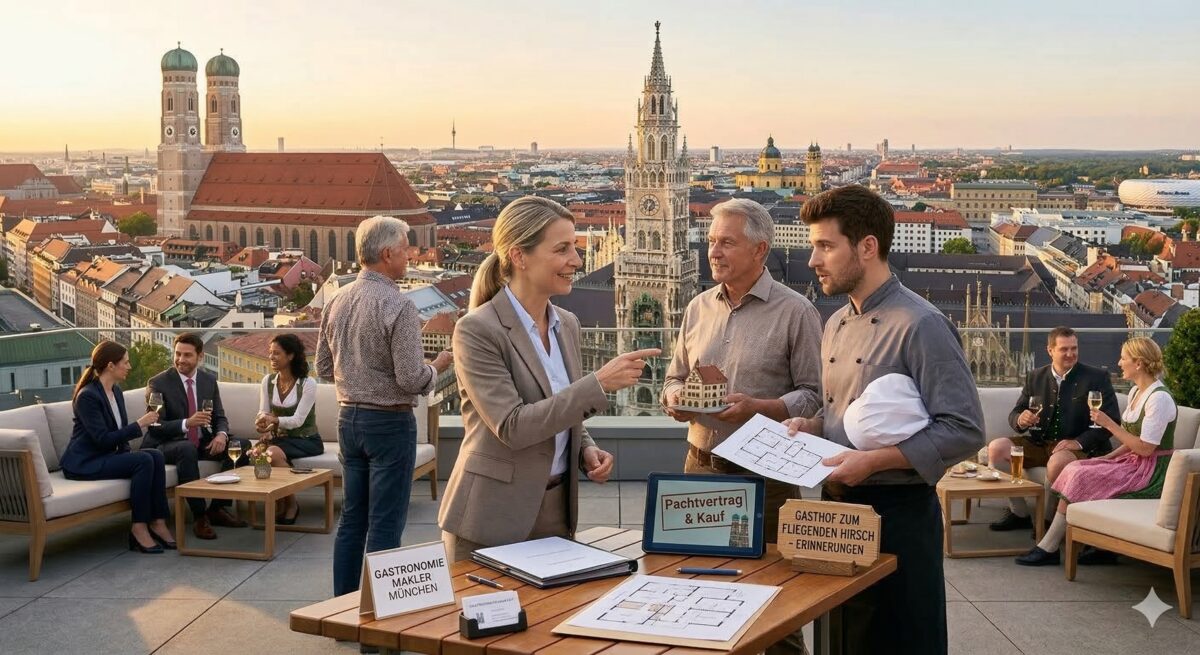 Restaurant and hotel brokers in Munich – sell or lease your restaurant or hotel