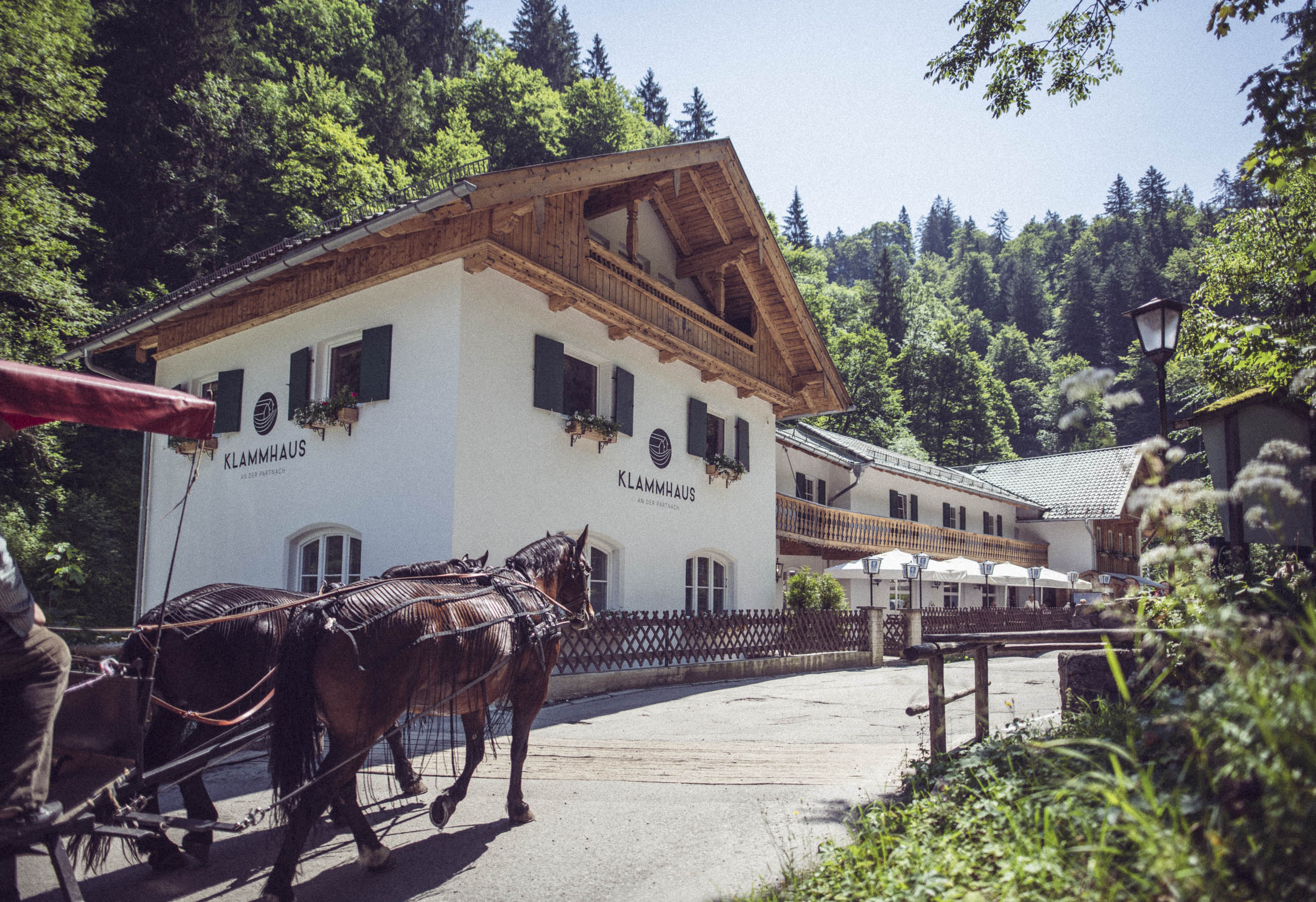 Klammhaus an der Partnach